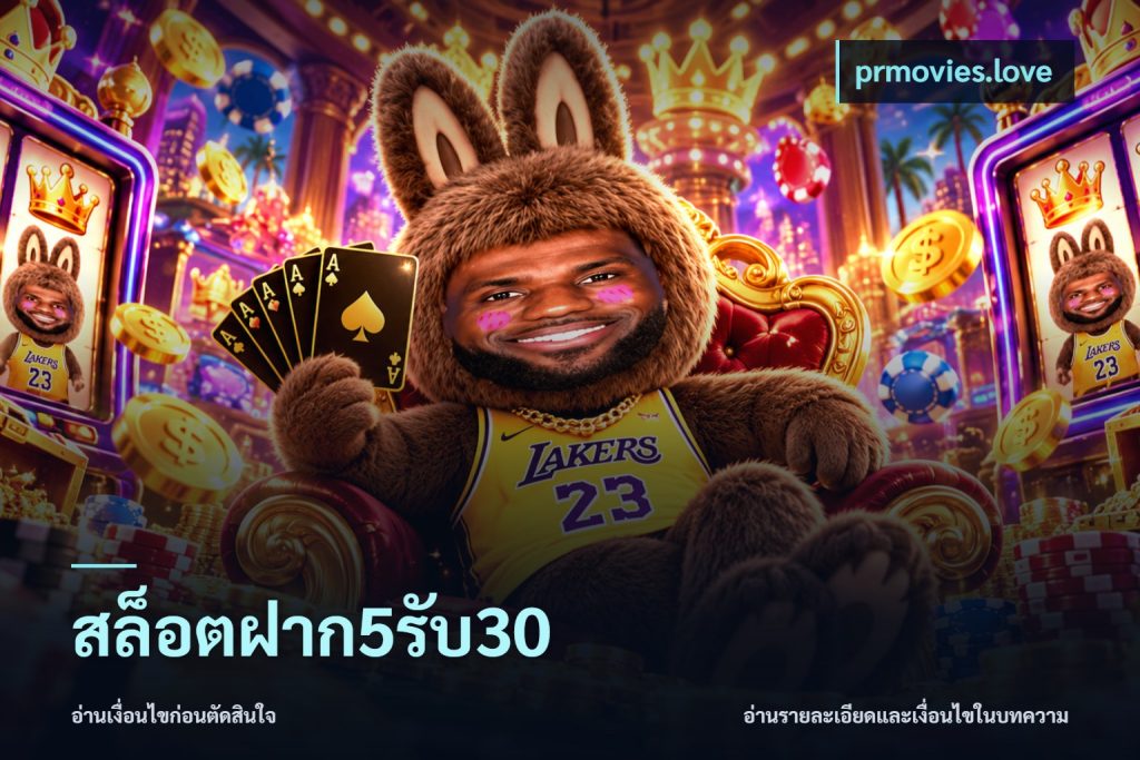 สล็อตฝาก5รับ30