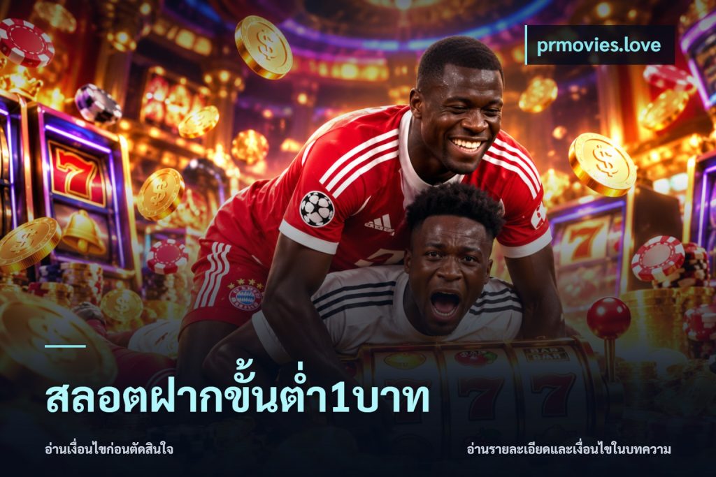 สลอตฝากขั้นต่ำ1บาท