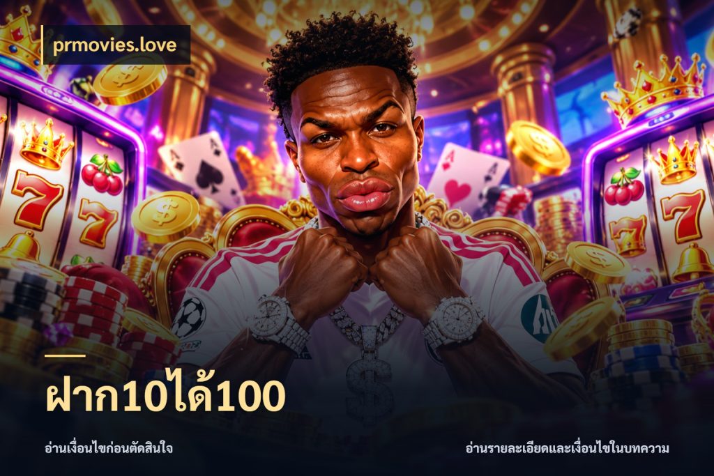 ฝาก10ได้100 เปิดมุมโปรให้เข้ากับเกมแนวโปรด สไตล์ prmovies.love