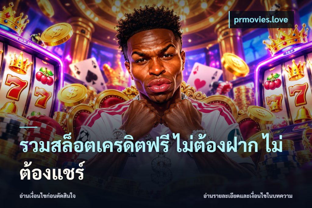 รวมสล็อตเครดิตฟรี ไม่ต้องฝาก ไม่ต้องแชร์