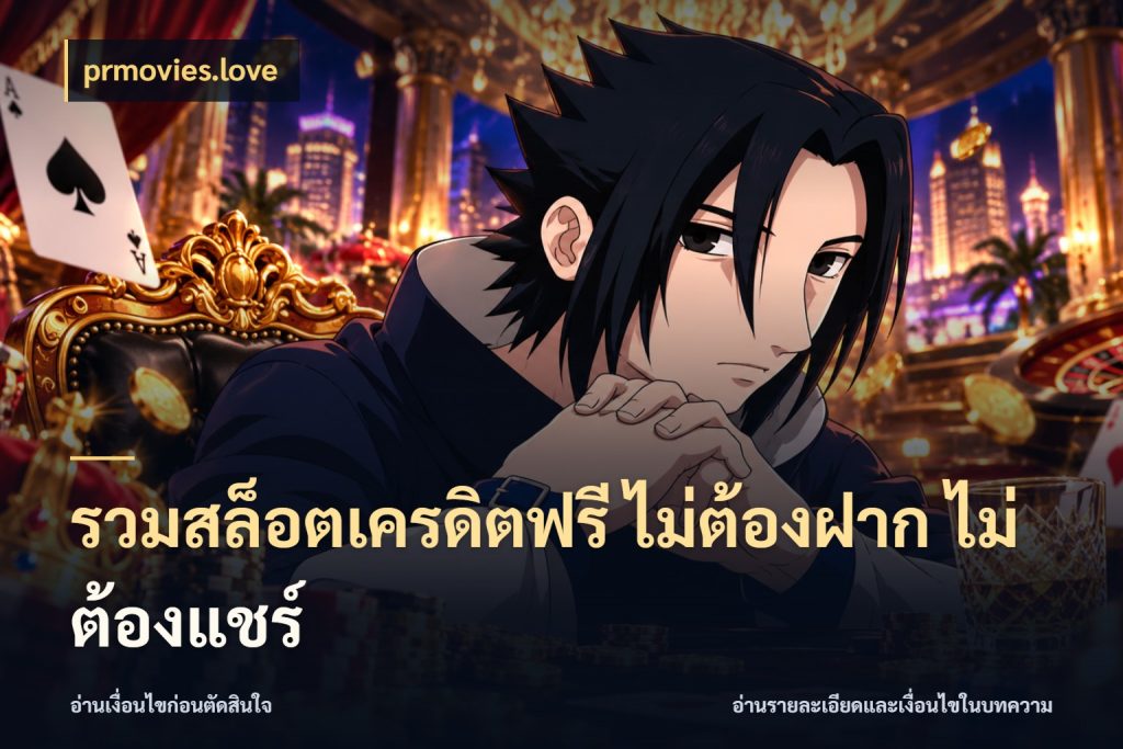 รวมสล็อตเครดิตฟรี ไม่ต้องฝาก ไม่ต้องแชร์ prmovies.love รู้จักยอดและขอบเขตของเครดิตฟรี