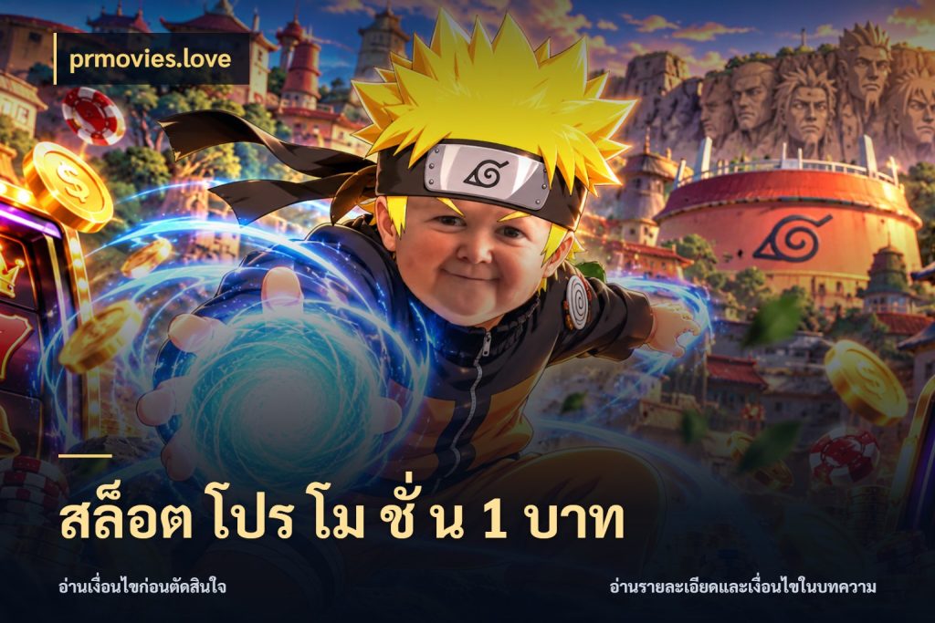 สล็อต โปร โม ชั่ น 1 บาท เกมที่ชอบในขอบเขตเงินของตัวเอง กับ prmovies.love