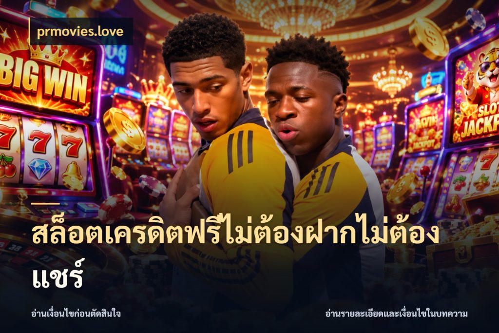สล็อตเครดิตฟรีไม่ต้องฝากไม่ต้องแชร์ prmovies.love สายโบนัสเลือกมุมเครดิตให้ตรงสไตล์