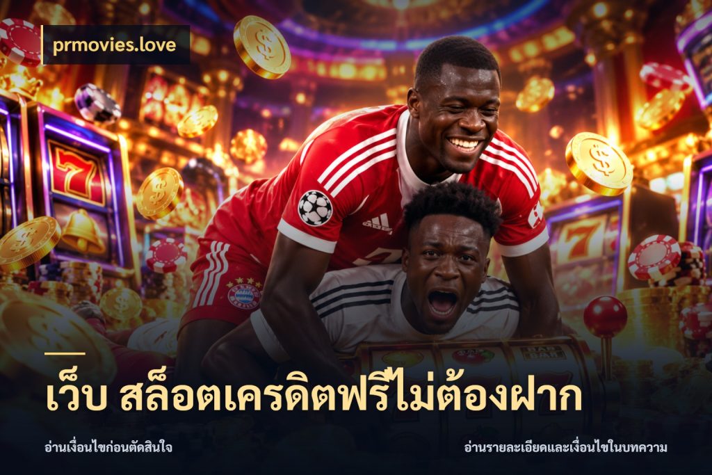 เว็บ สล็อตเครดิตฟรีไม่ต้องฝาก จากชื่อเครดิตฟรีสู่ความสนุกที่เข้าใจได้ กับ prmovies.love