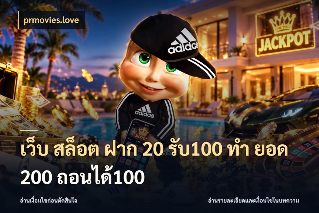 เว็บ สล็อต ฝาก 20 รับ100 ทํา ยอด 200 ถอนได้100 prmovies.love สนุกกับตัวเลือกโปรในสไตล์ของคุณ