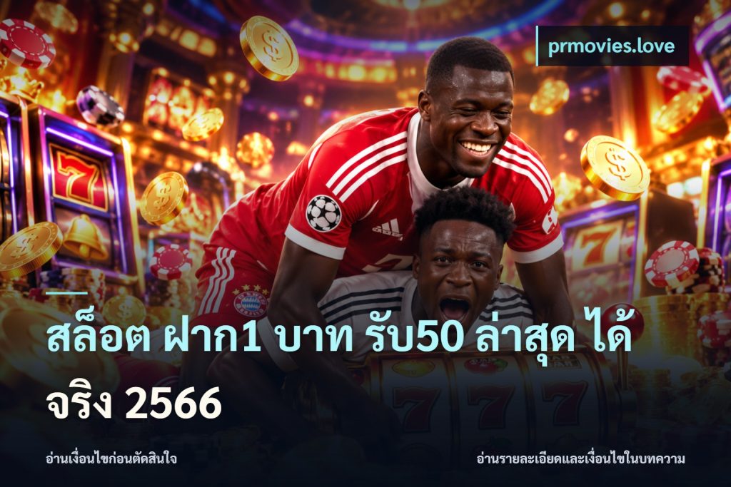 สล็อต ฝาก1 บาท รับ50 ล่าสุด ได้ จริง 2566