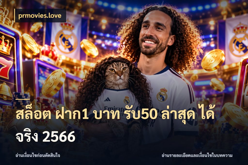 สล็อต ฝาก1 บาท รับ50 ล่าสุด ได้ จริง 2566 สีสันของโปรฝากและยอดรับ ในมุม prmovies.love
