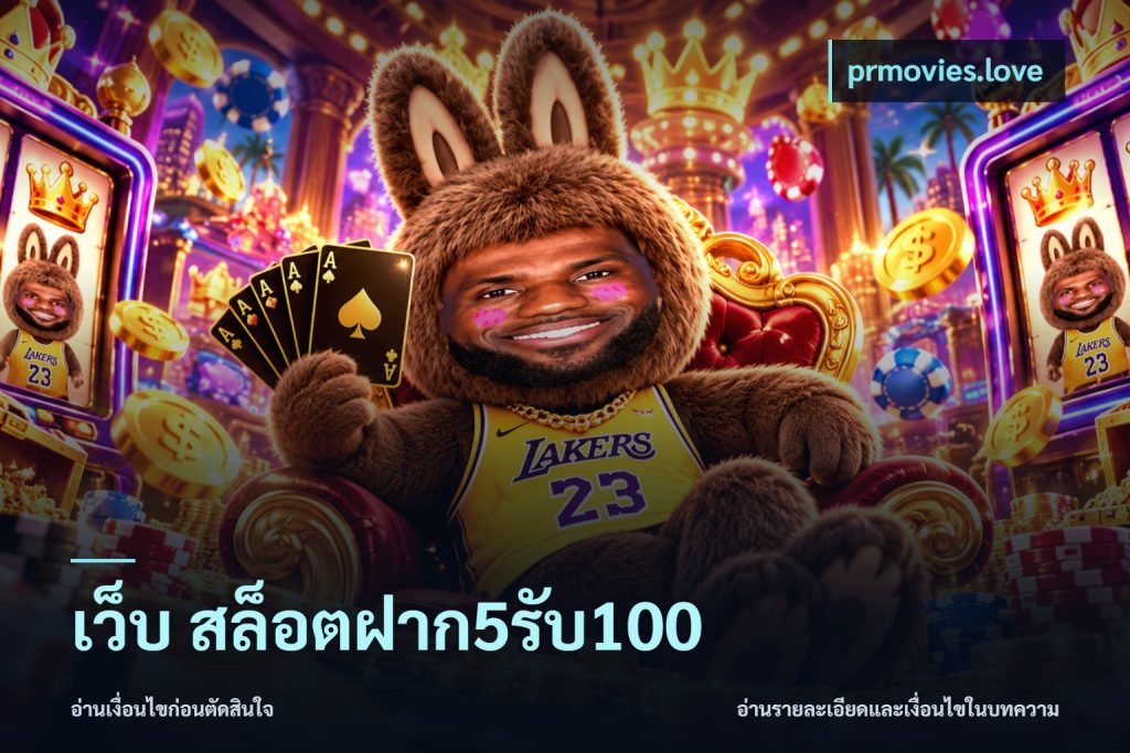 เว็บ สล็อตฝาก5รับ100