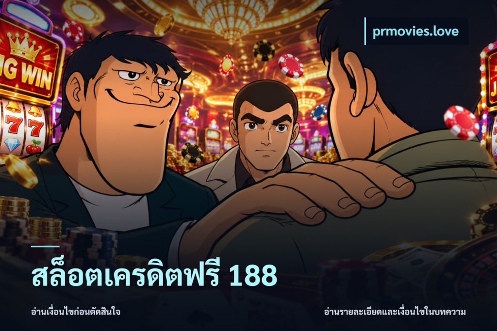 สล็อตเครดิตฟรี 188