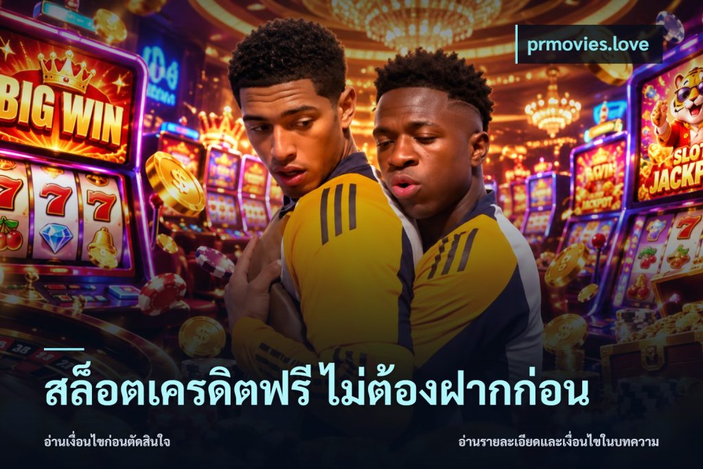 สล็อตเครดิตฟรี ไม่ต้องฝากก่อน
