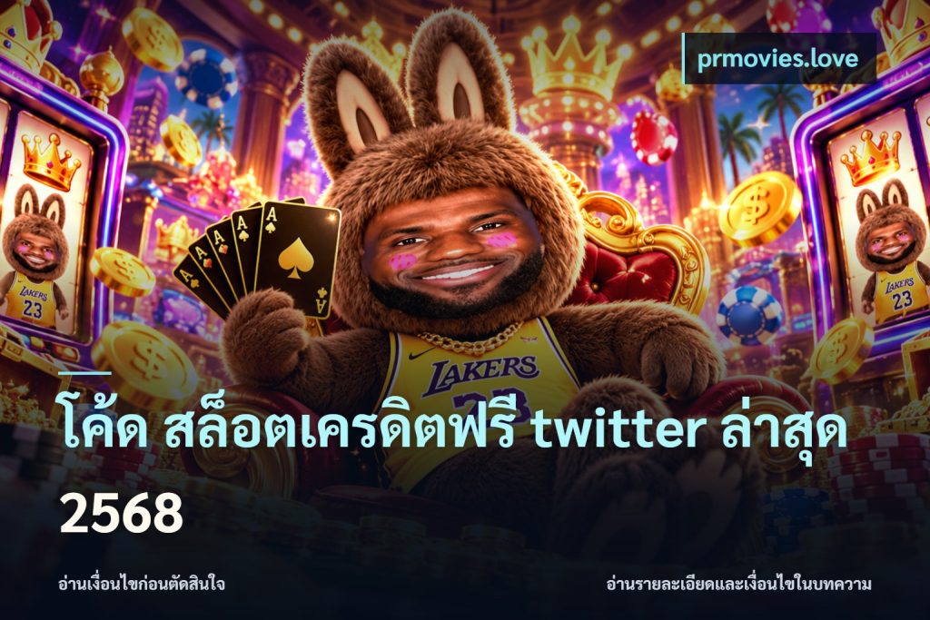 โค้ด สล็อตเครดิตฟรี twitter ล่าสุด 2568