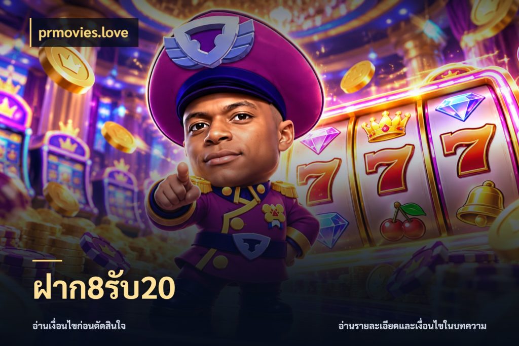 ฝาก8รับ20 prmovies.love จับคู่โบนัสกับสไตล์เกมที่ชอบ