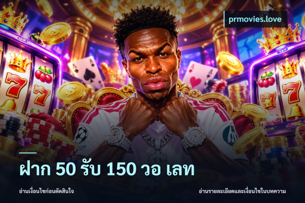 ฝาก 50 รับ 150 วอ เลท
