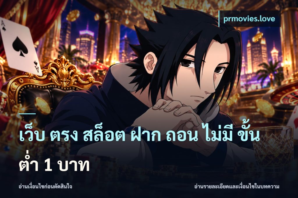 เว็บ ตรง สล็อต ฝาก ถอน ไม่มี ขั้น ต่ํา 1 บาท