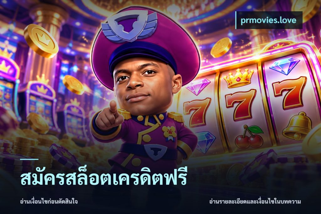 สมัครสล็อตเครดิตฟรี