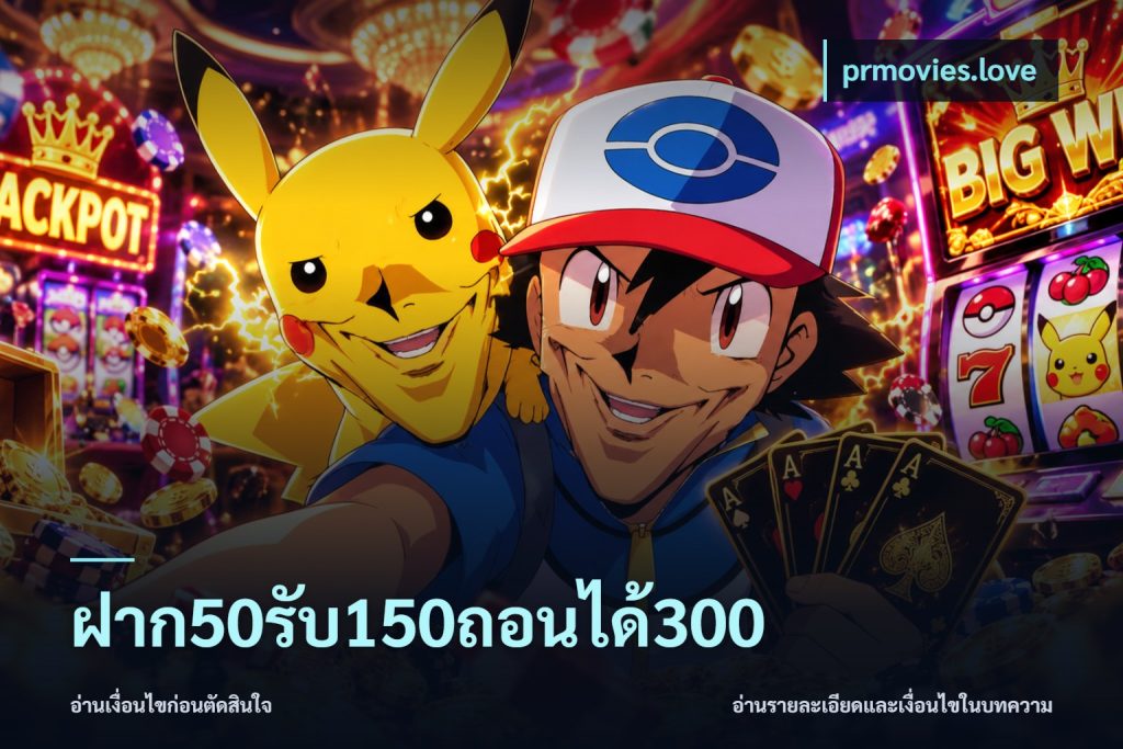 ฝาก50รับ150ถอนได้300