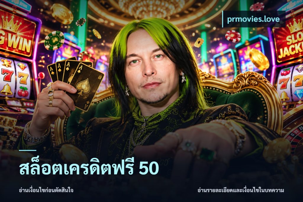 สล็อตเครดิตฟรี 50