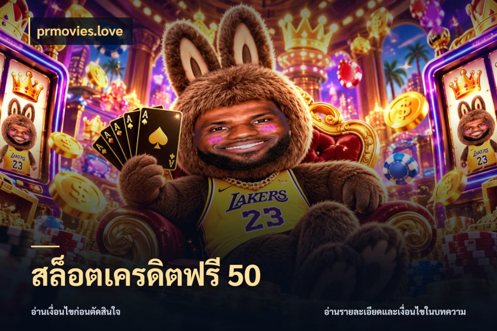 สล็อตเครดิตฟรี 50 เลือกสไตล์ความสนุกจากรูปแบบเครดิต ในมุม prmovies.love