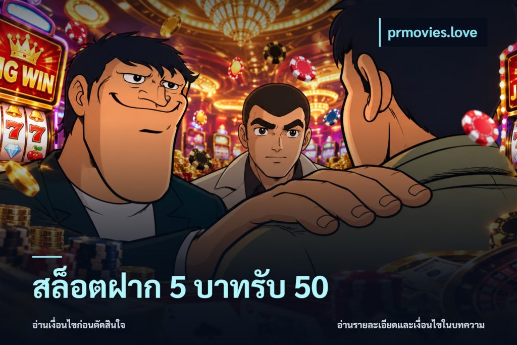 สล็อตฝาก 5 บาทรับ 50