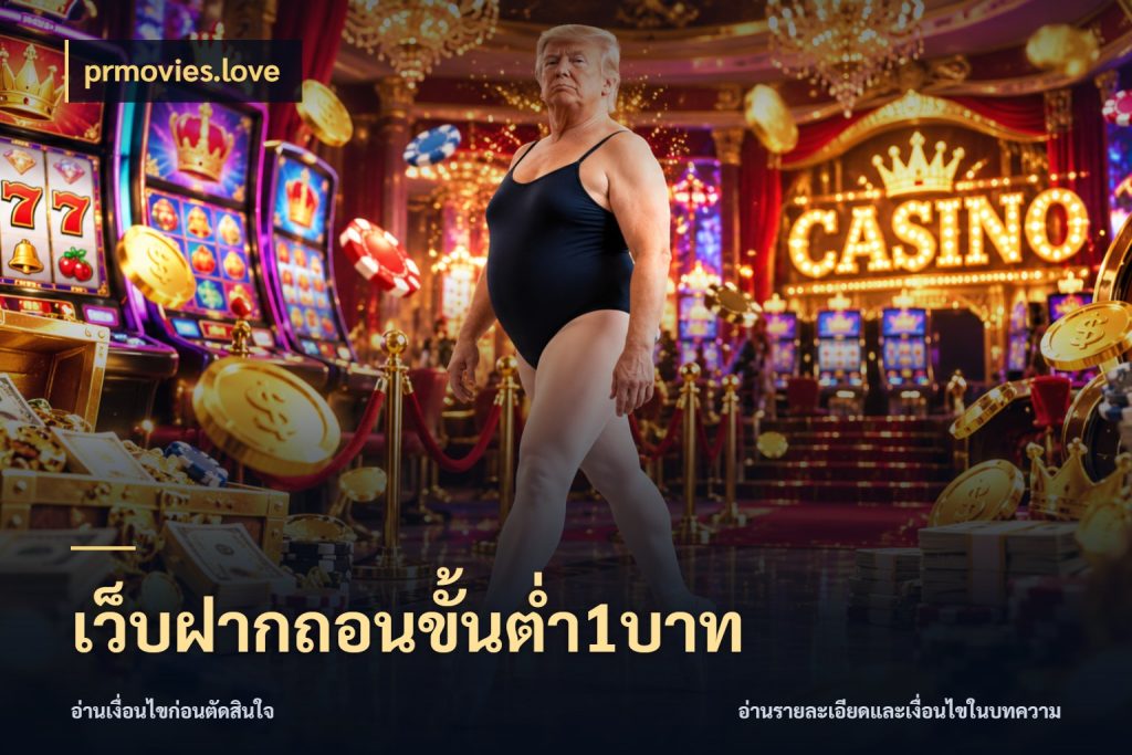 เว็บฝากถอนขั้นต่ำ1บาท เลือกสไตล์จากยอดและรูปแบบที่ตรงใจ กับ prmovies.love