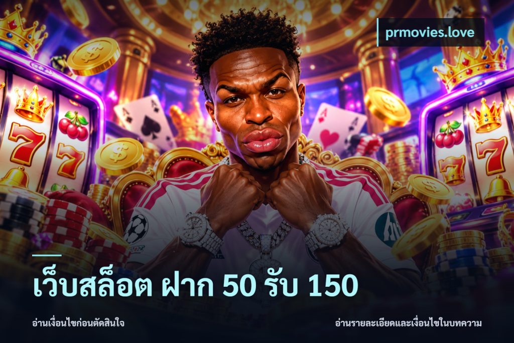 เว็บสล็อต ฝาก 50 รับ 150