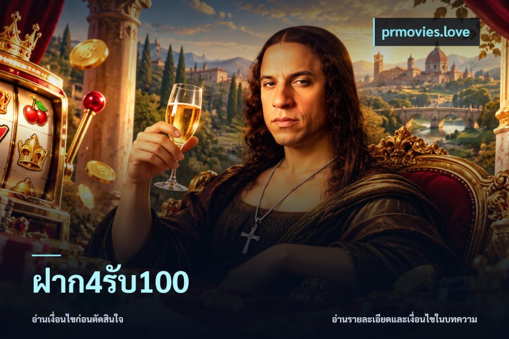 ฝาก4รับ100