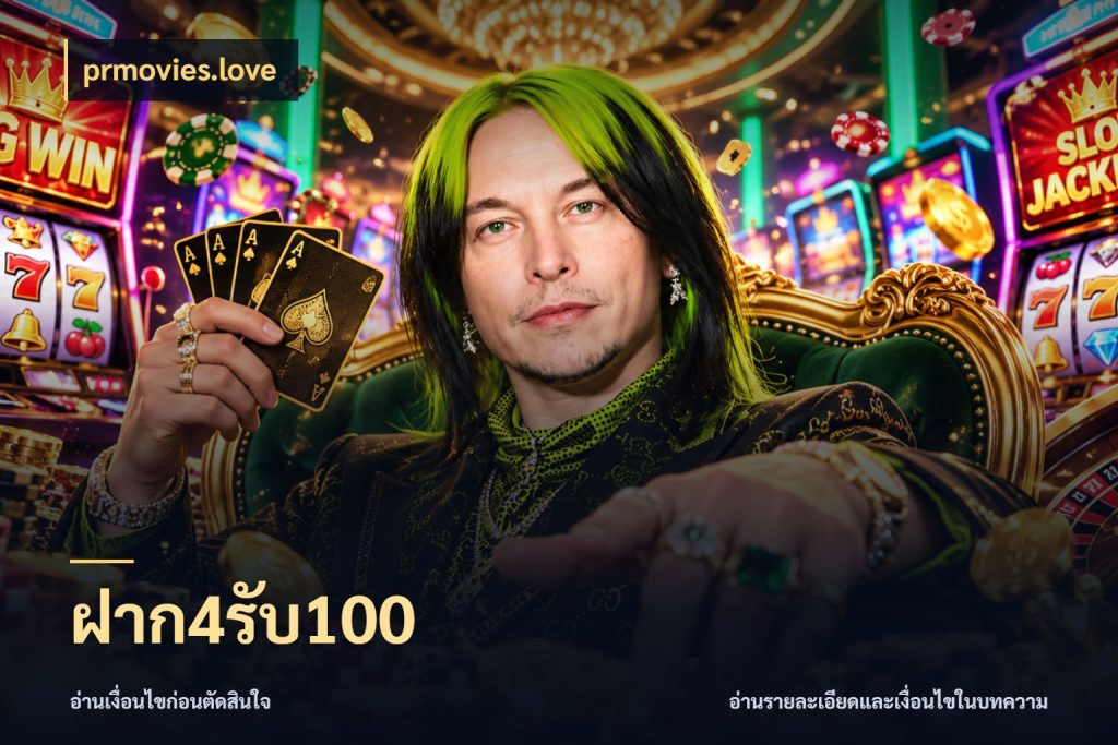 ฝาก4รับ100 จุดเด่นของเครดิตที่คนชอบเกมอยากรู้ ในมุม prmovies.love