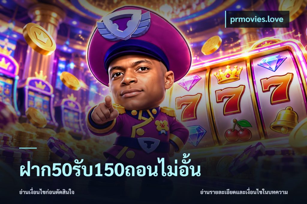 ฝาก50รับ150ถอนไม่อั้น
