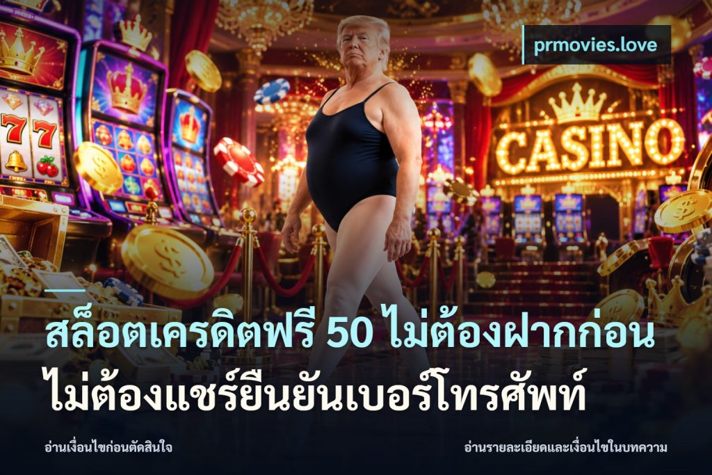 สล็อตเครดิตฟรี 50 ไม่ต้องฝากก่อนไม่ต้องแชร์ยืนยันเบอร์โทรศัพท์
