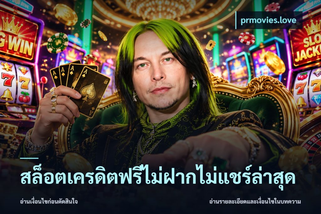 สล็อตเครดิตฟรีไม่ฝากไม่แชร์ล่าสุด