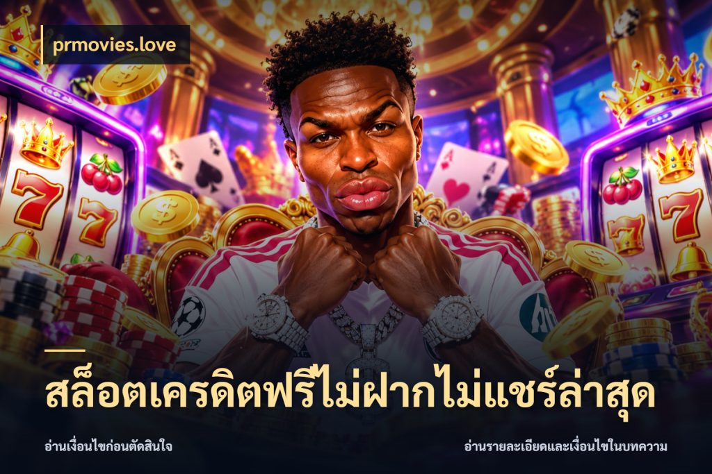 สล็อตเครดิตฟรีไม่ฝากไม่แชร์ล่าสุด prmovies.love สีสันของเครดิตฟรีและเกมแนวที่ชอบ