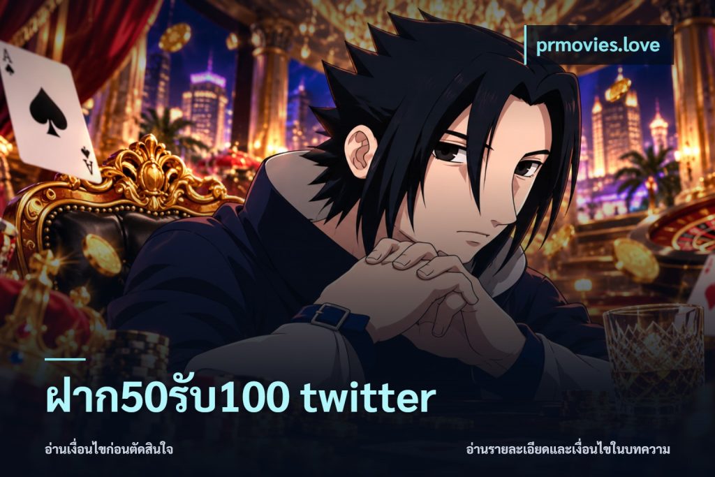 ฝาก50รับ100 twitter