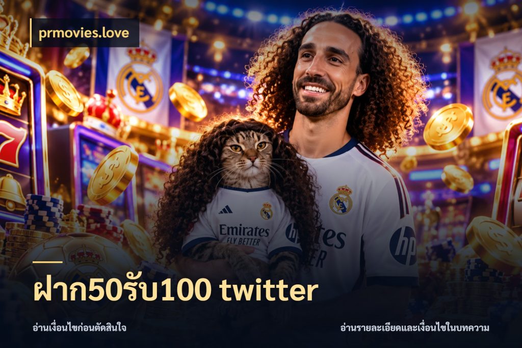 ฝาก50รับ100 twitter รูปแบบโบนัสกับสิทธิ์ของสายเกม สไตล์ prmovies.love