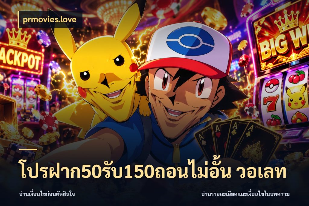 โปรฝาก50รับ150ถอนไม่อั้น วอเลท สีสันของโปรฝากและยอดรับ สไตล์ prmovies.love