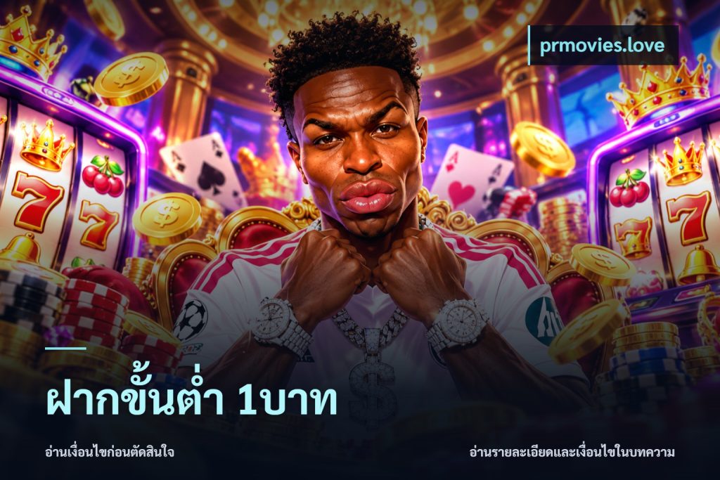 ฝากขั้นต่ำ 1บาท