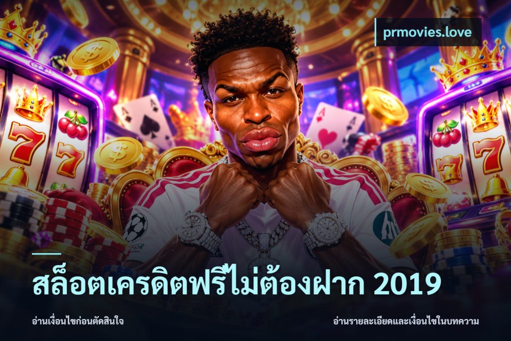 สล็อตเครดิตฟรีไม่ต้องฝาก 2019