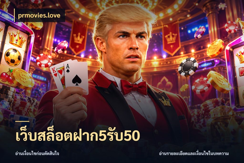 เว็บสล็อตฝาก5รับ50 จับคู่โบนัสกับสไตล์เกมที่ชอบ กับ prmovies.love