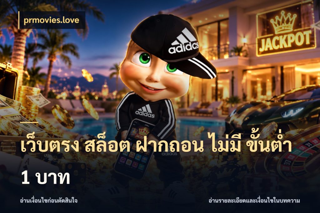 เว็บตรง สล็อต ฝากถอน ไม่มี ขั้นต่ำ 1 บาท prmovies.love สายทุนน้อยเลือกความสนุกให้พอดี