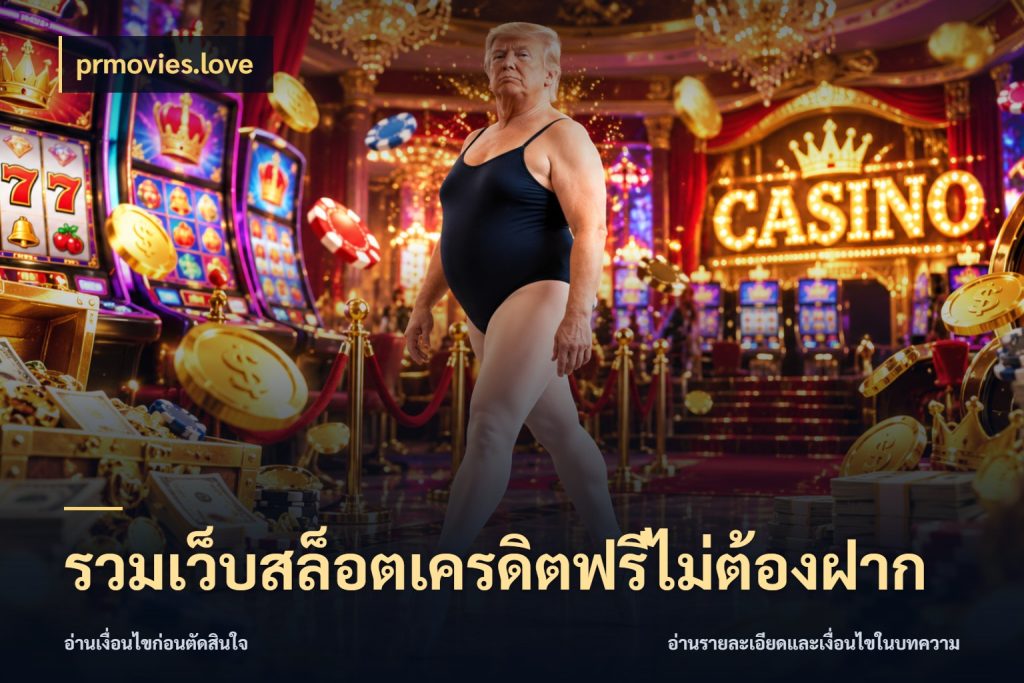 รวมเว็บสล็อตเครดิตฟรีไม่ต้องฝาก prmovies.love สิทธิ์ที่สายโบนัสสนใจกับวิธีรับ