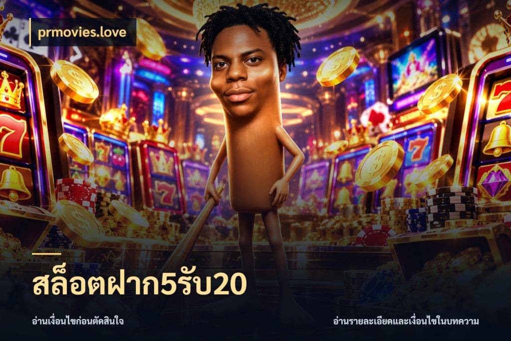 สล็อตฝาก5รับ20 สีสันของโปรฝากและยอดรับ ในมุม prmovies.love