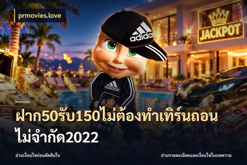 ฝาก50รับ150ไม่ต้องทําเทิร์นถอนไม่จํากัด2022 รูปแบบโบนัสกับสิทธิ์ของสายเกม ในมุม prmovies.love