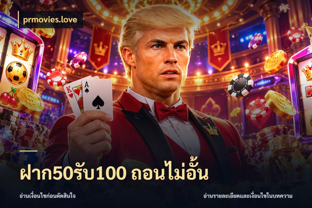 ฝาก50รับ100 ถอนไม่อั้น prmovies.love สนุกกับตัวเลือกโปรในสไตล์ของคุณ