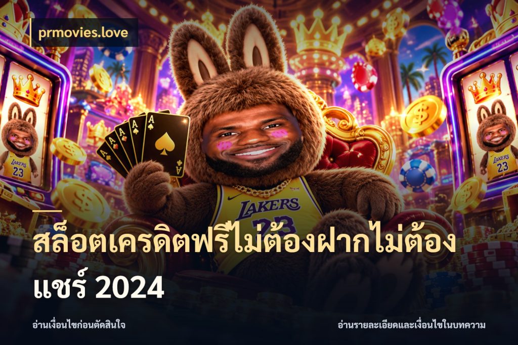 สล็อตเครดิตฟรีไม่ต้องฝากไม่ต้องแชร์ 2024 เครดิตฟรีกับจังหวะลุ้นที่คุณเลือก สไตล์ prmovies.love