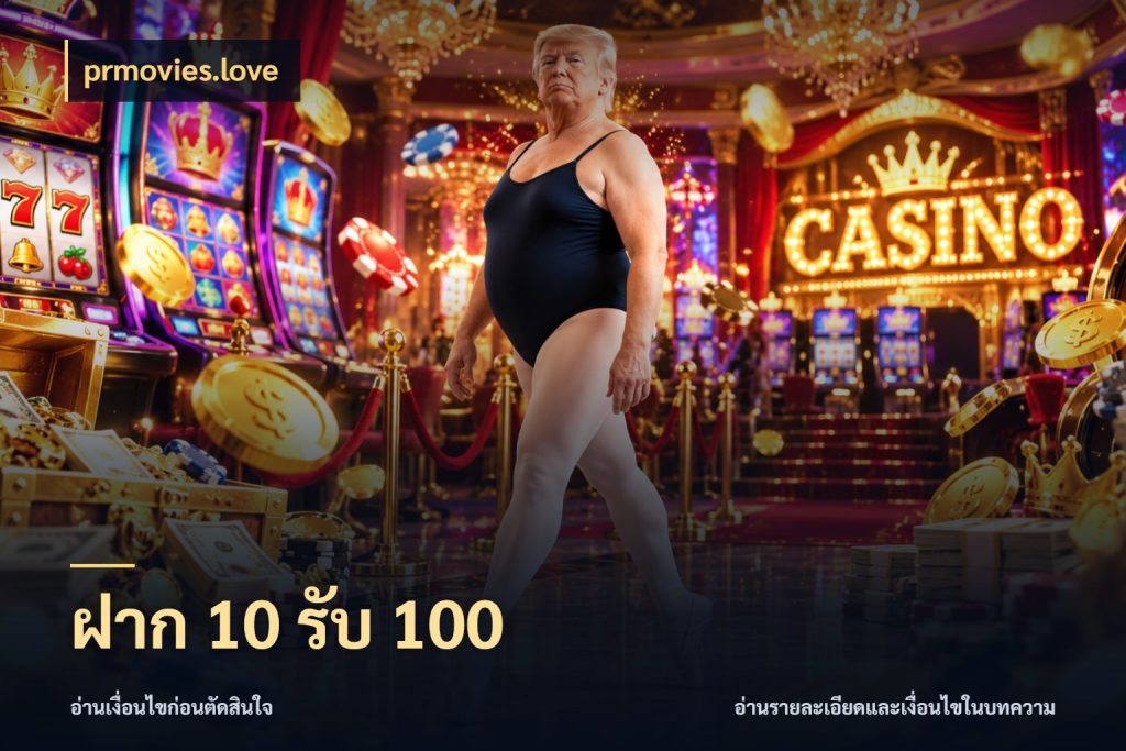 ฝาก 10 รับ 100 เปิดมุมโปรให้เข้ากับเกมแนวโปรด ในมุม prmovies.love