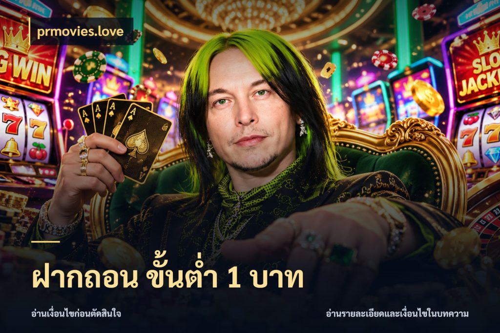 ฝากถอน ขั้นต่ำ 1 บาท prmovies.love เปิดมุมยอดเริ่มต้นสำหรับคนชอบเกม