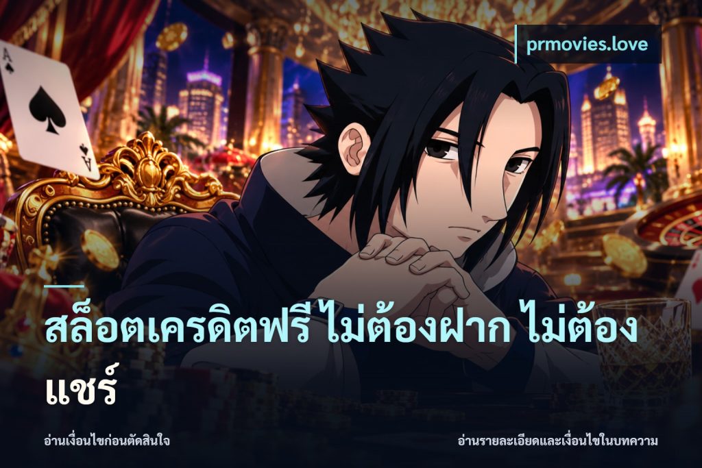 สล็อตเครดิตฟรี ไม่ต้องฝาก ไม่ต้องแชร์