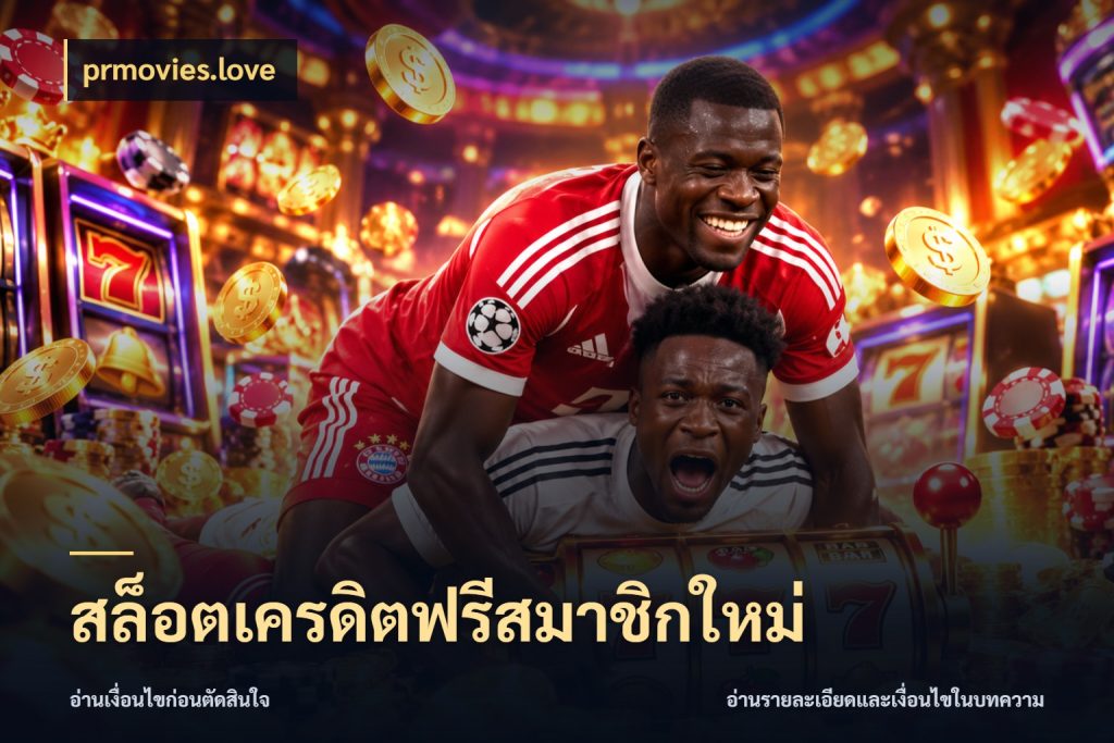 สล็อตเครดิตฟรีสมาชิกใหม่ prmovies.love เลือกสไตล์ความสนุกจากรูปแบบเครดิต