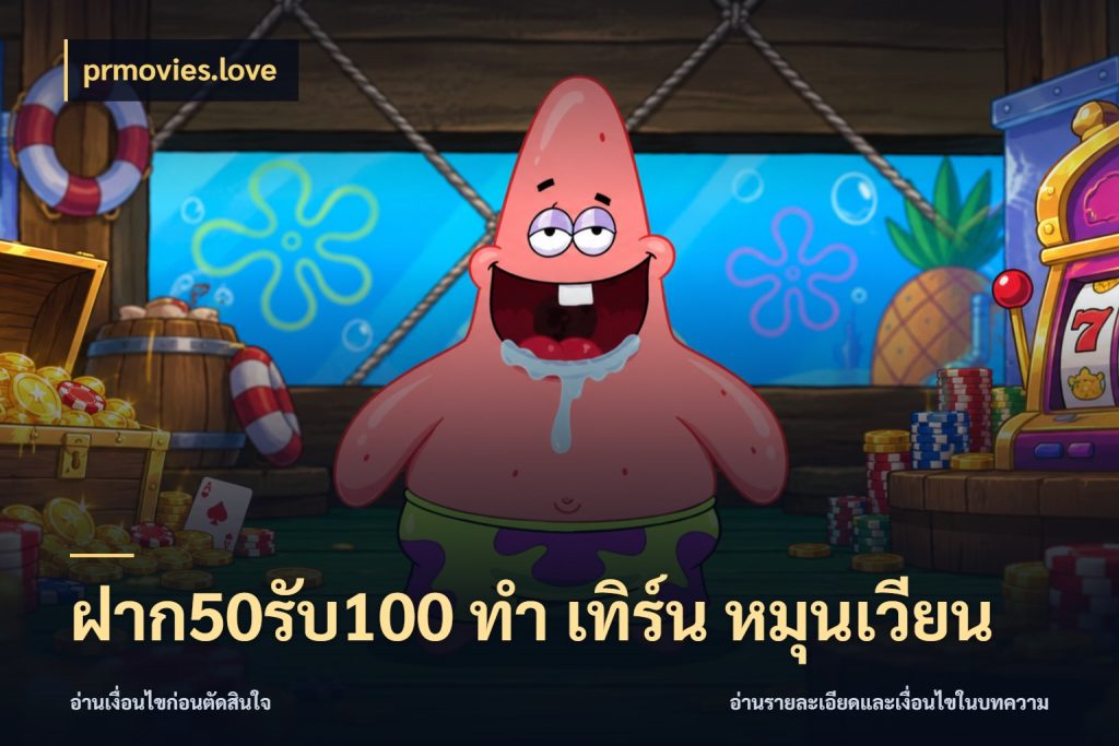 ฝาก50รับ100 ทํา เทิร์น หมุนเวียน โปรกับเกมที่ชอบเลือกให้ตรงสไตล์ สไตล์ prmovies.love