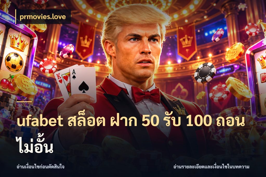 ufabet สล็อต ฝาก 50 รับ 100 ถอนไม่อั้น สนุกกับตัวเลือกโปรในสไตล์ของคุณ กับ prmovies.love